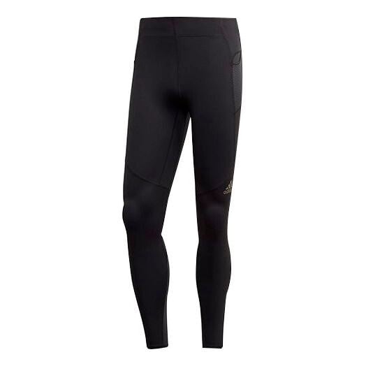 

Спортивные штаны Adidas Tight Running Training Sports gym pants Black, Черный