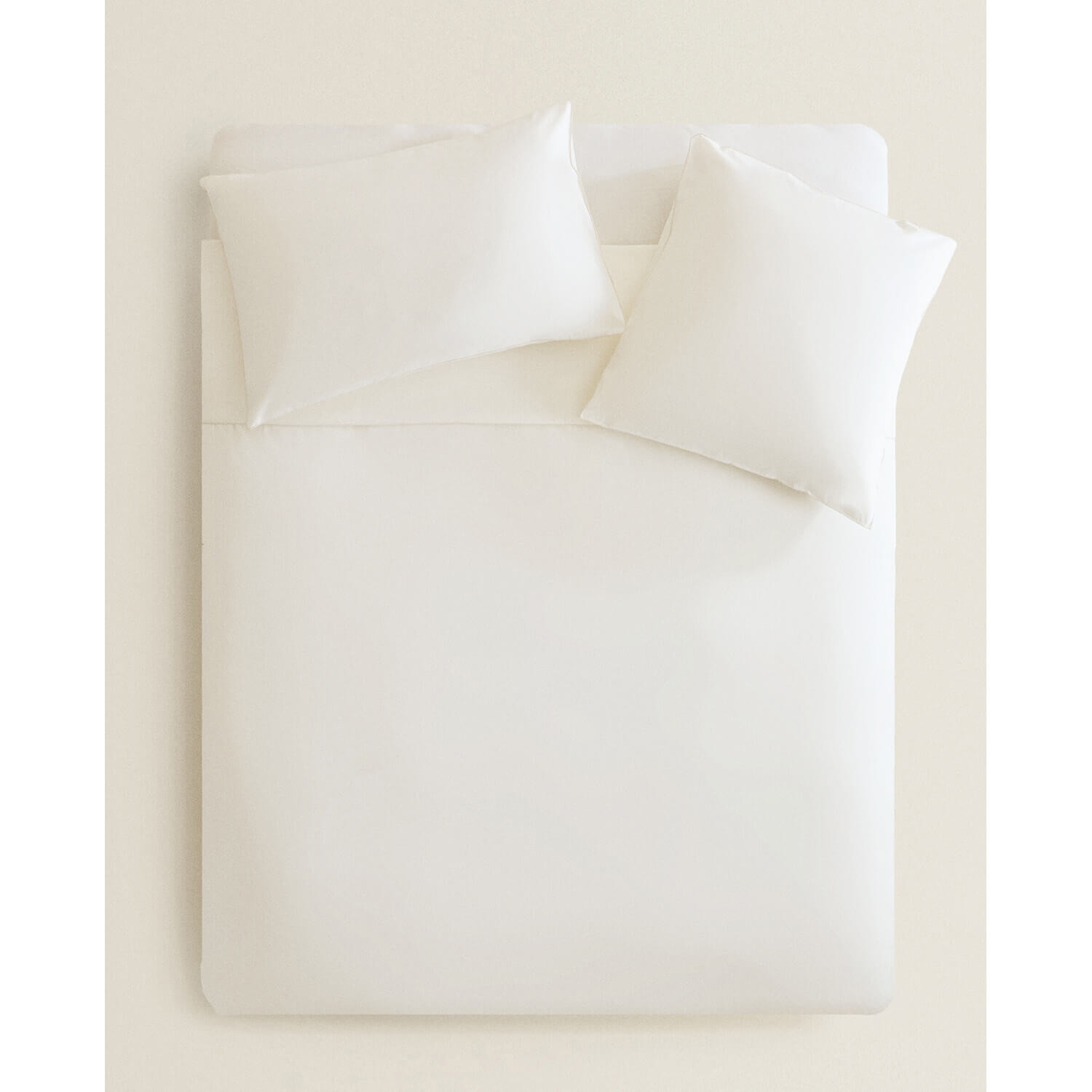 

Пододеяльник Zara Home Cotton Percale, 300 нитей, экрю