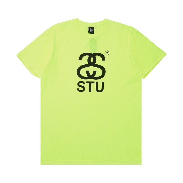 

Футболка Stussy SS Stu 'Neon Yellow', желтый