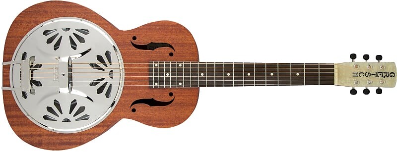 

Акустическая гитара Gretsch G9210 Square Neck Boxcar из красного дерева с резонатором G9210BOXCARMAHSQNCKNAT