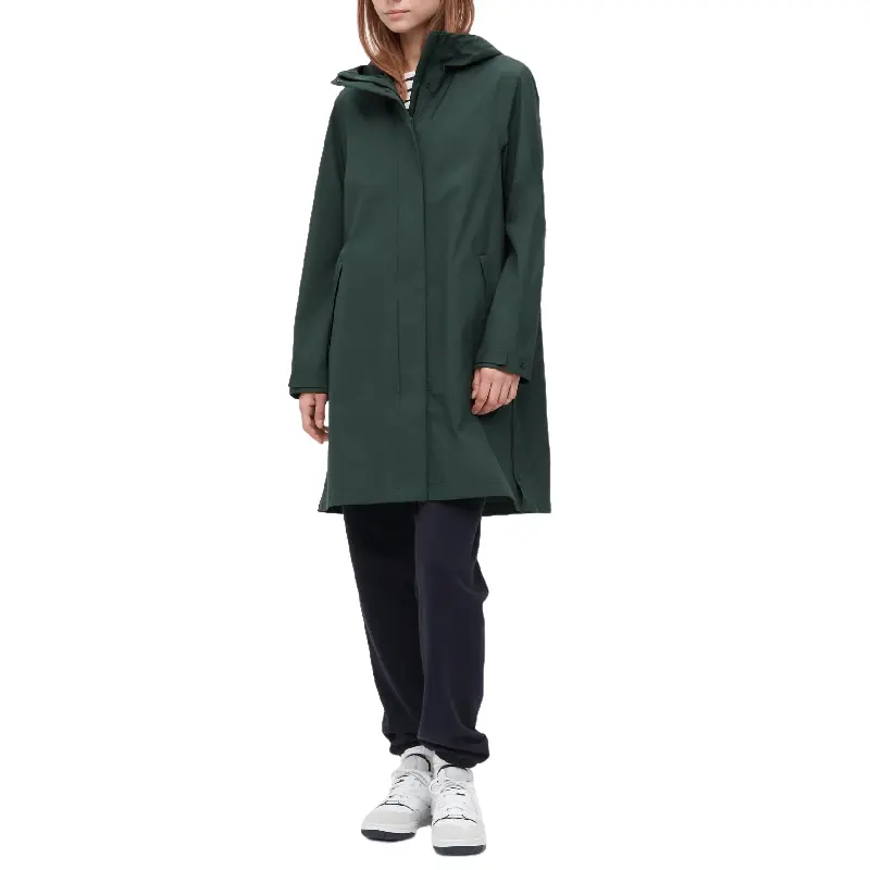 

Пальто Uniqlo Blocktech, темно-зеленый