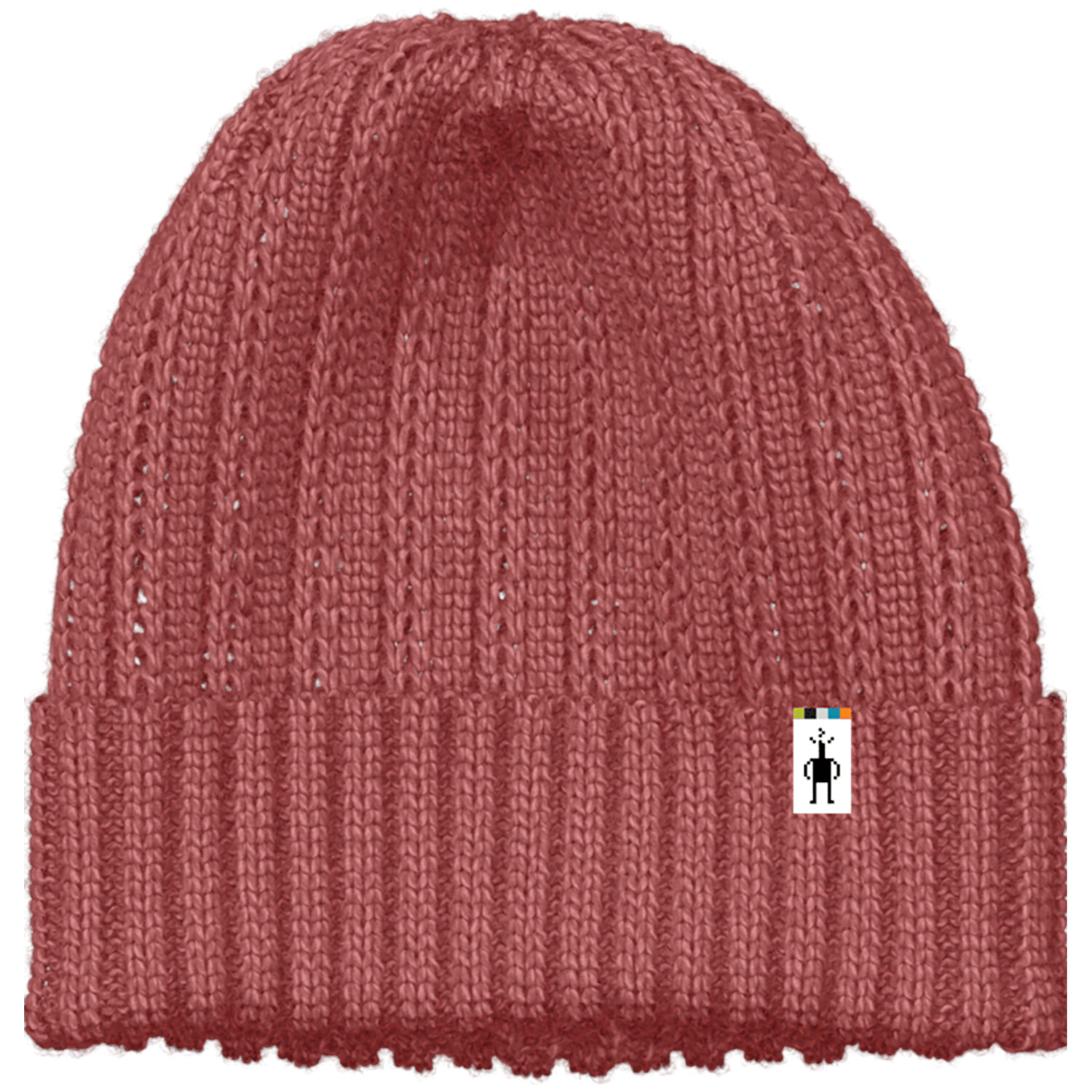 

Шапка Smartwool в рубчик, dusty cedar heather