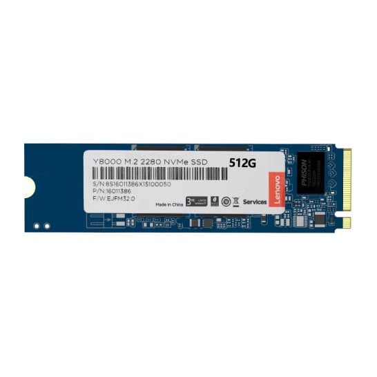 Твердотельный накопитель Lenovo Y8000, 512 Гб, M.2 NVME - фото