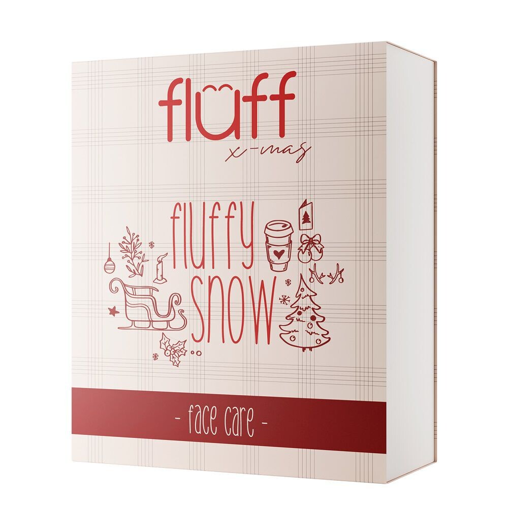 

Fluff набор: маска для лица, 30 мл + крем для лица, 30 мл + гель для умывания, 100 мл