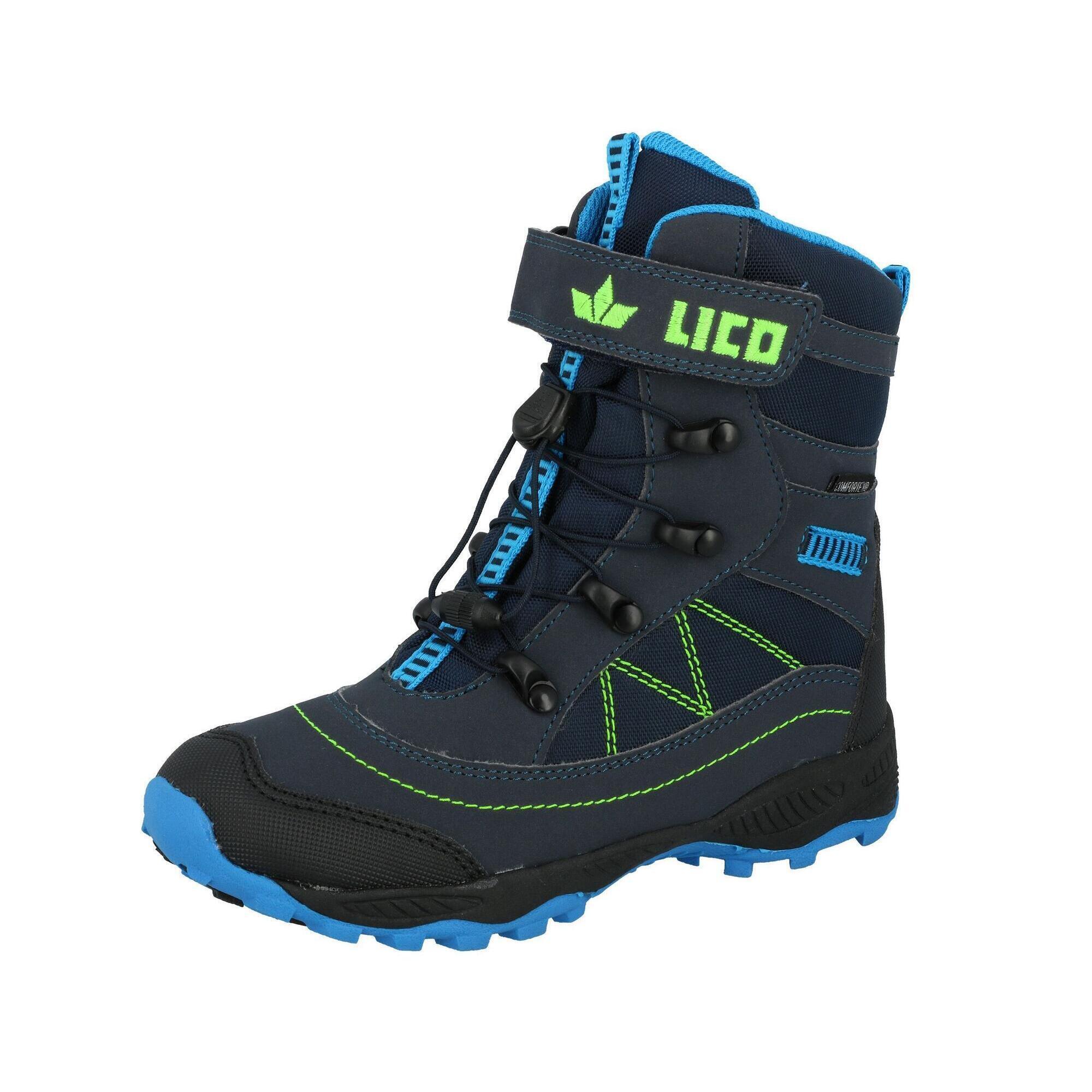 Ботинки зимние непромокаемые для мальчиков Lico VS Sundsvall, синий