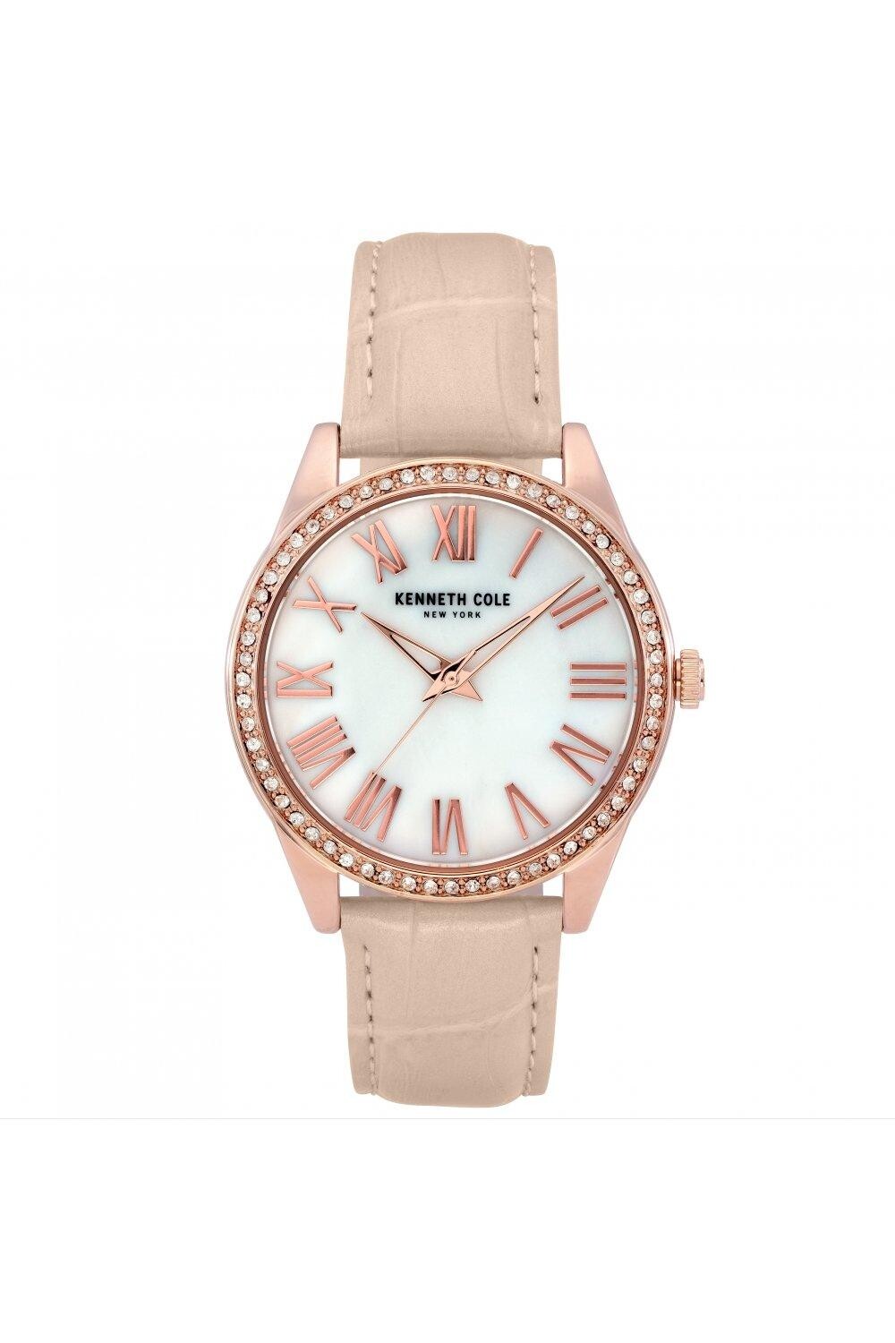 

Модные аналоговые кварцевые часы - Kc50941003 Kenneth Cole, белый