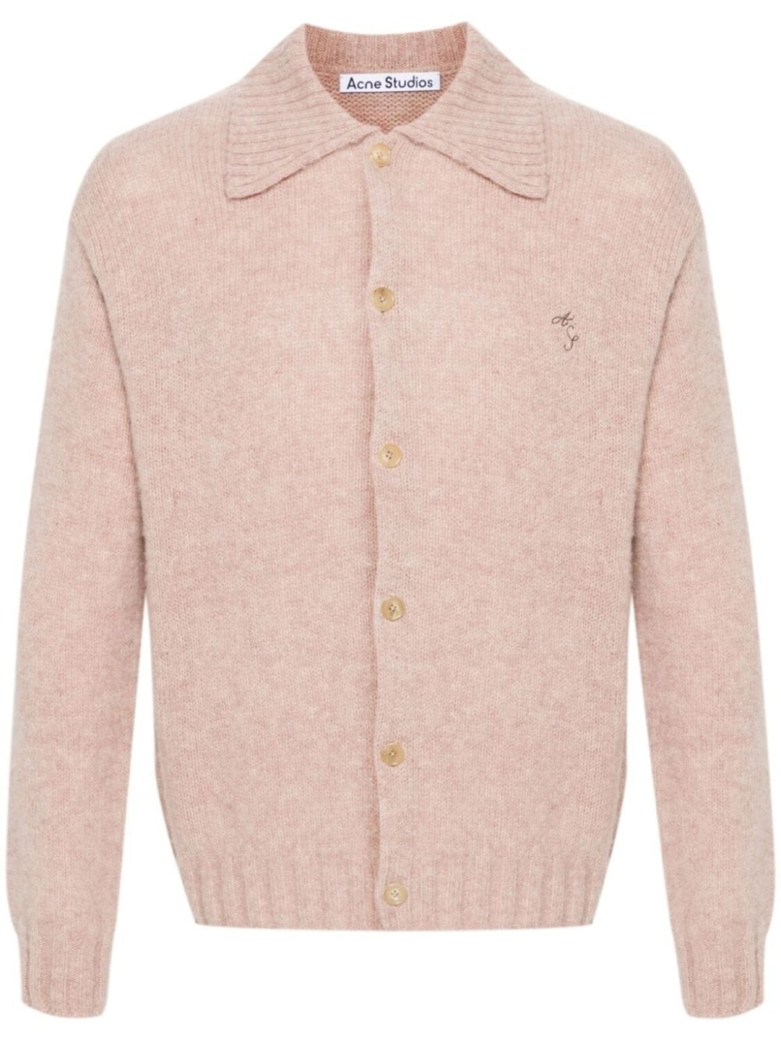 

Acne Studios шерстяной кардиган, розовый