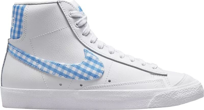 

Женские туфли Nike Blazer Mid 77, белый/светло-голубой