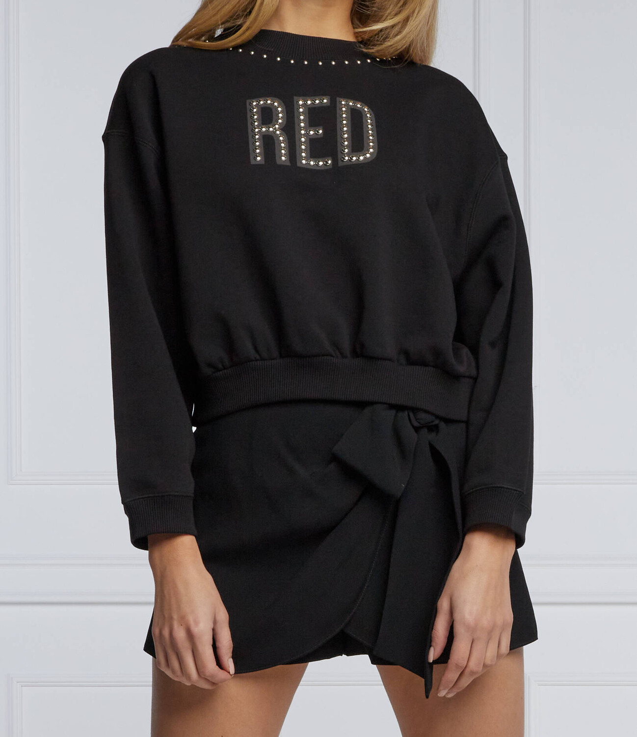 

Толстовка Red Valentino regular fit, черный