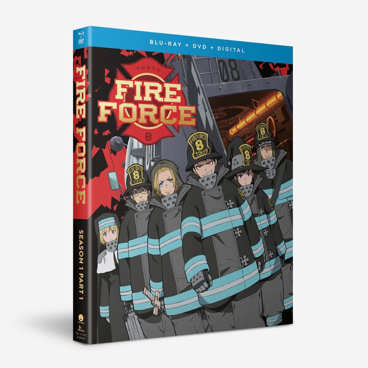 

Blu-Ray диск Fire Force - Season 1 Part 1 - Blu-ray + DVD
