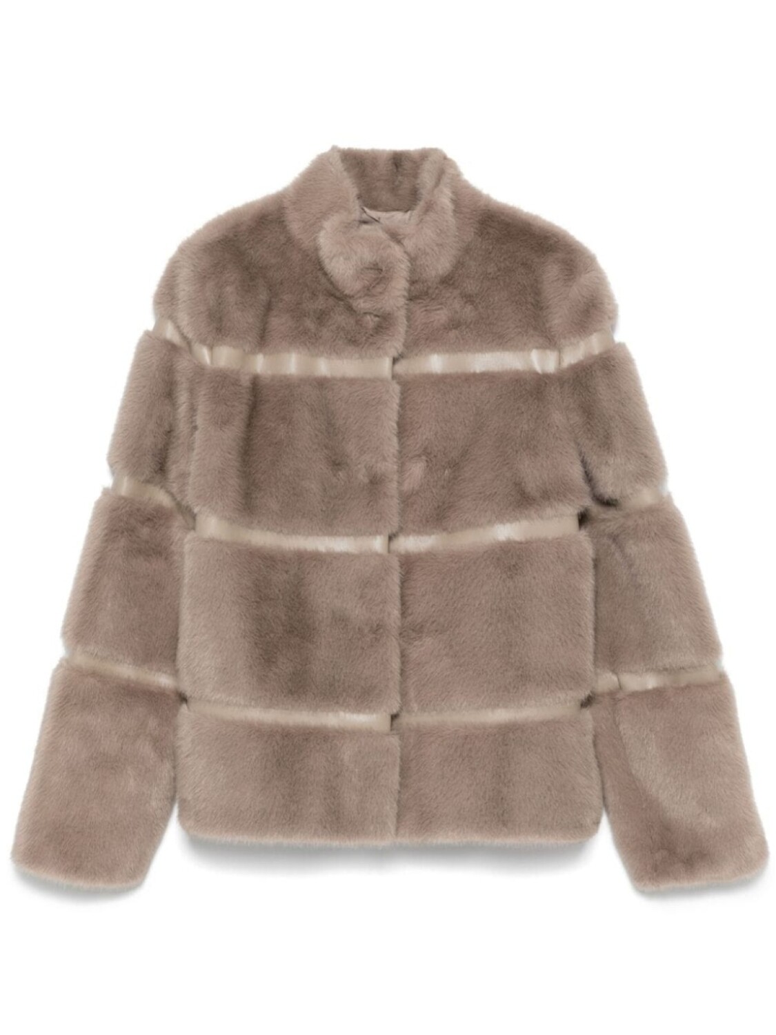 

TWINSET шуба из искусственного меха, серый
