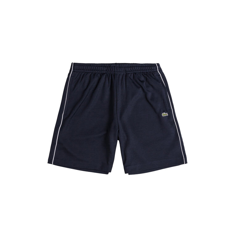 

Шорты Interlock Piqué Contrast Trim Shorts Lacoste, синий
