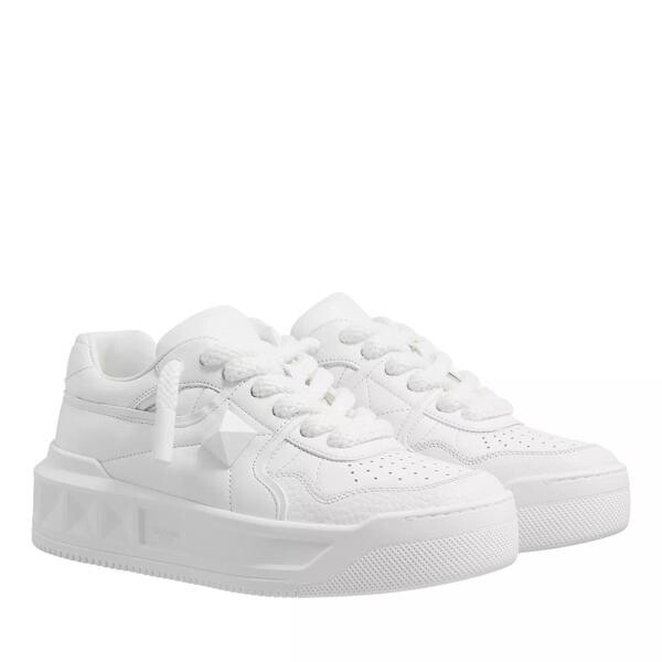 

Кроссовки sneaker one stud large Valentino Garavani, белый