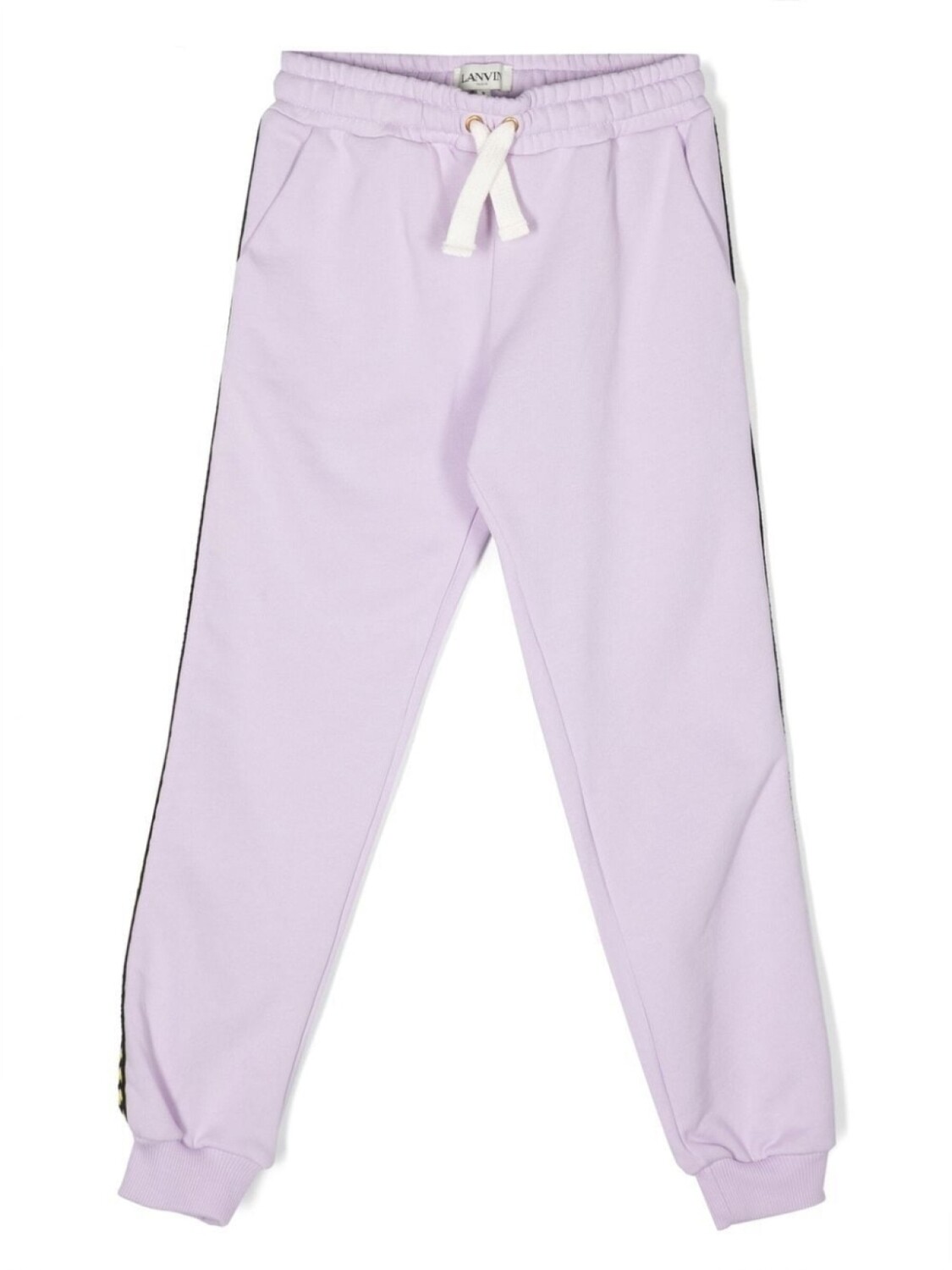 

Lanvin Enfant спортивные брюки с лампасами, фиолетовый