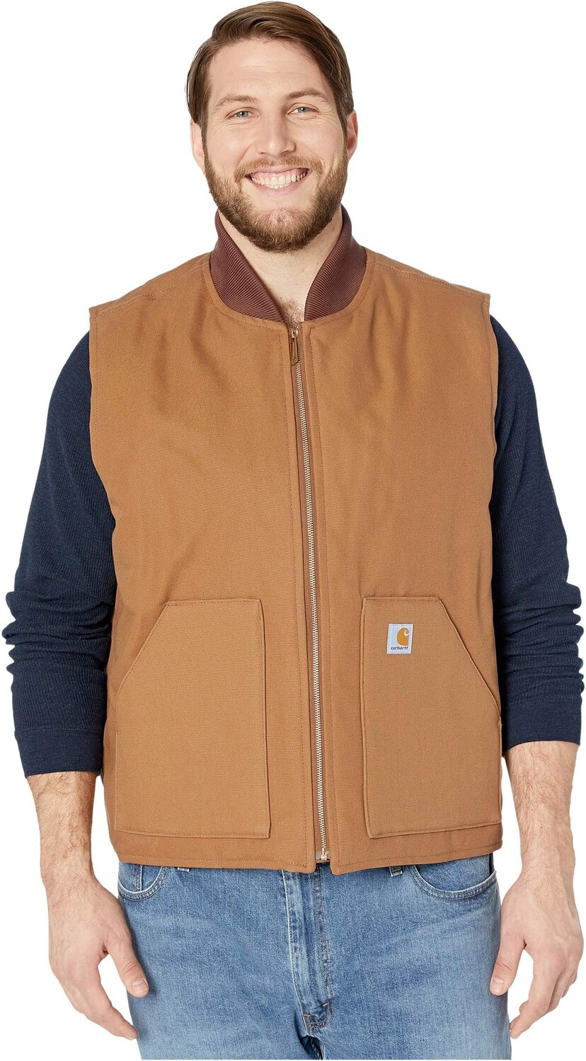 Арктический жилет Big & Tall Duck Carhartt, цвет Carhartt Brown