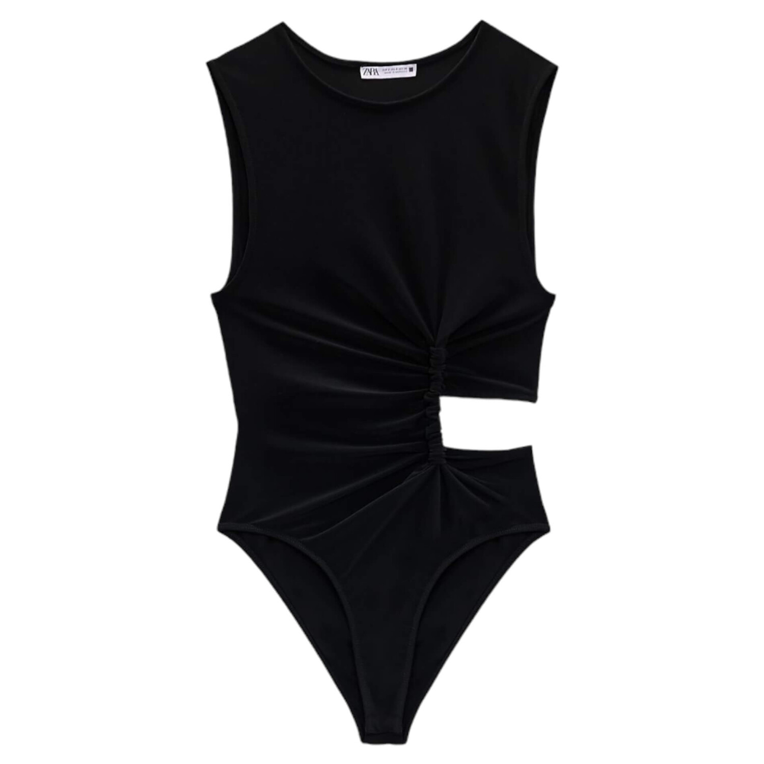 

Боди Zara Cut-out, черный