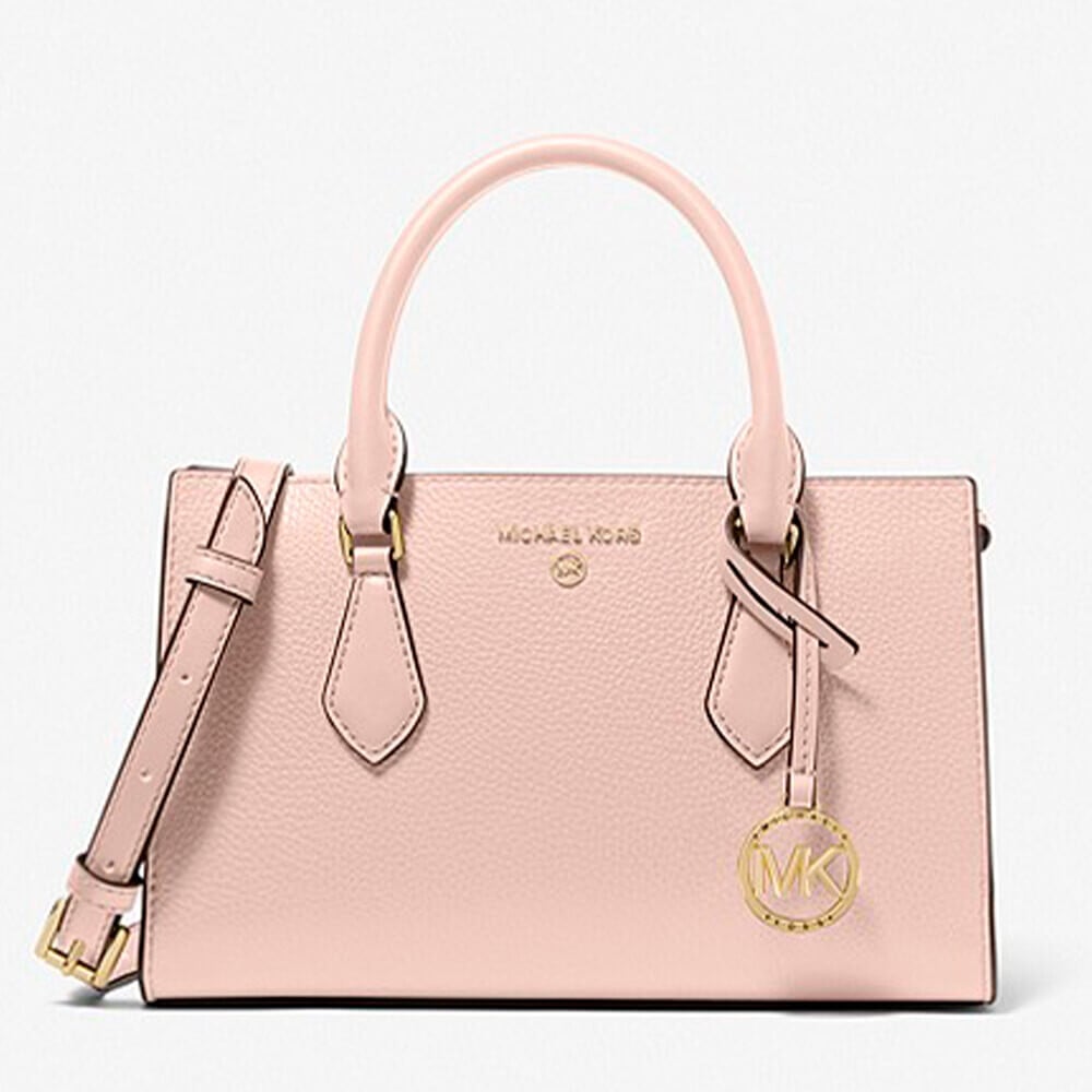 

Сумка Michael Michael Kors Valerie Small Pebbled Leather, светло-розовый