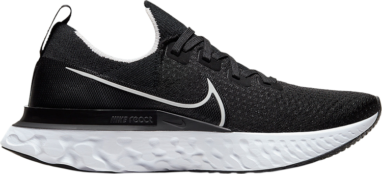 Кроссовки Nike Wmns React Infinity Run 'Black', черный - фото