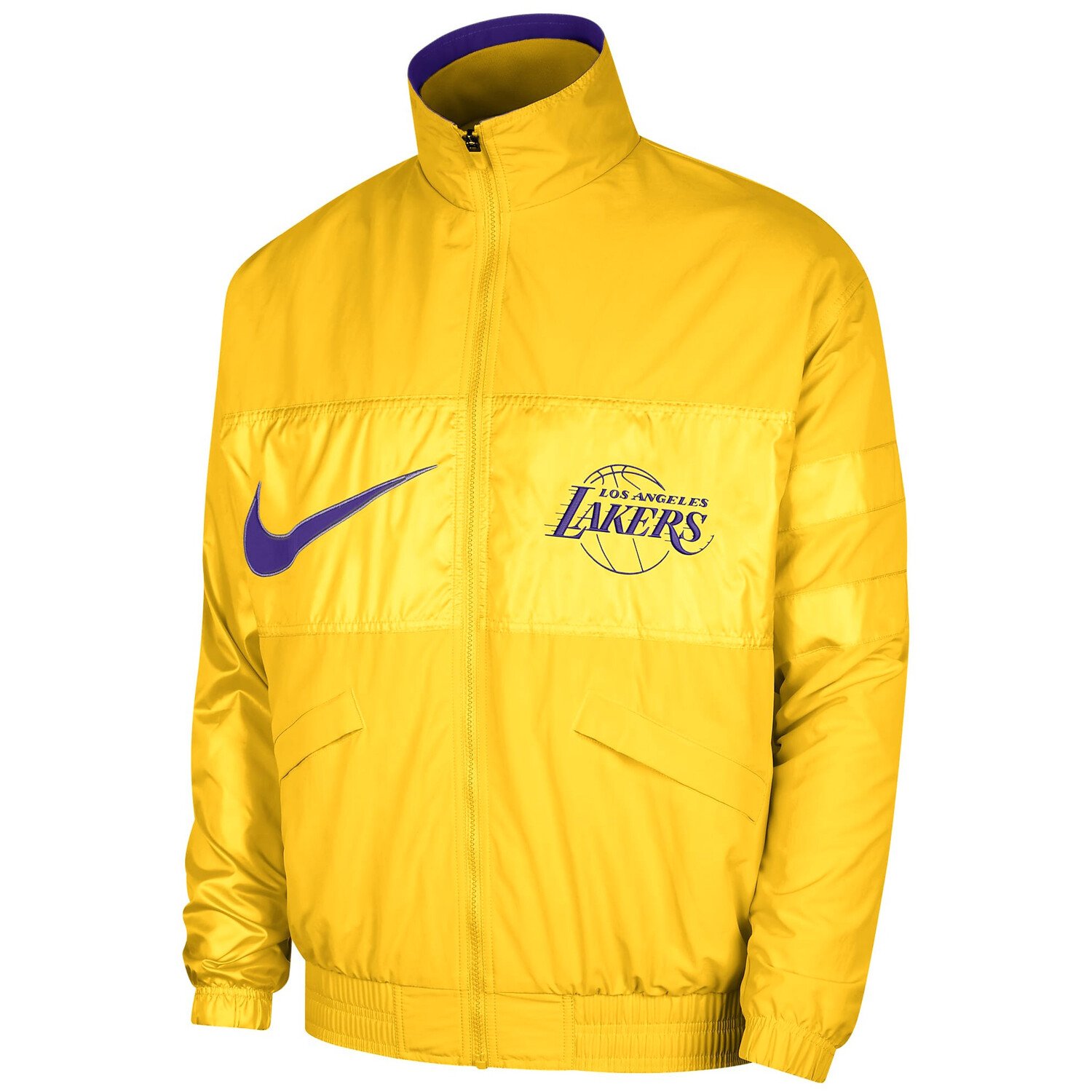 

Куртка Nike NBA Los Angeles Lakers Courtside Lightweight, желтый/фиолетовый