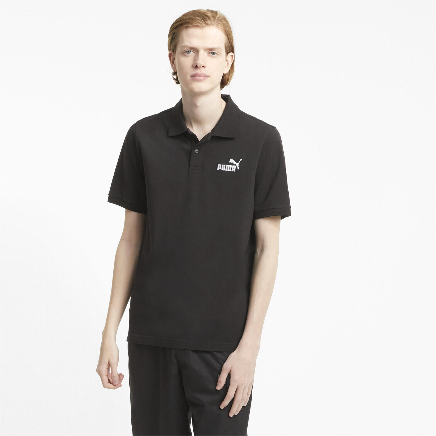 

Мужское поло Puma Essentials, черный