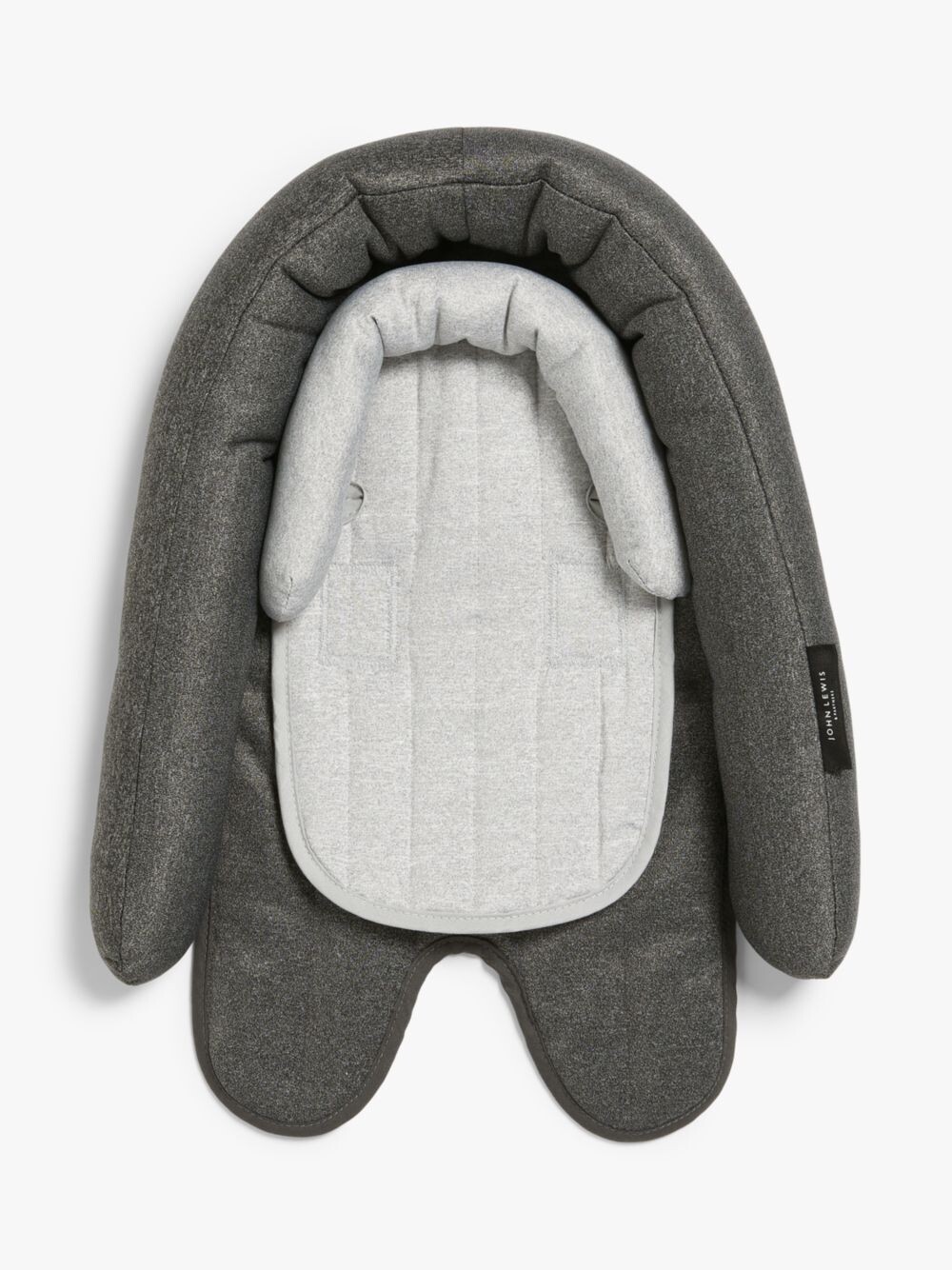 

Подушка для поддержки головы и тела новорожденного John Lewis 2-в-1