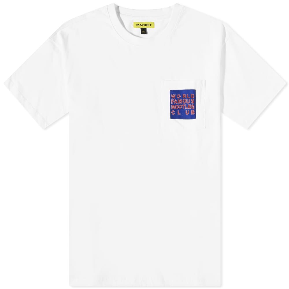 

Футболка Market World Famous Bootleg Club Pocket Tee, Синий