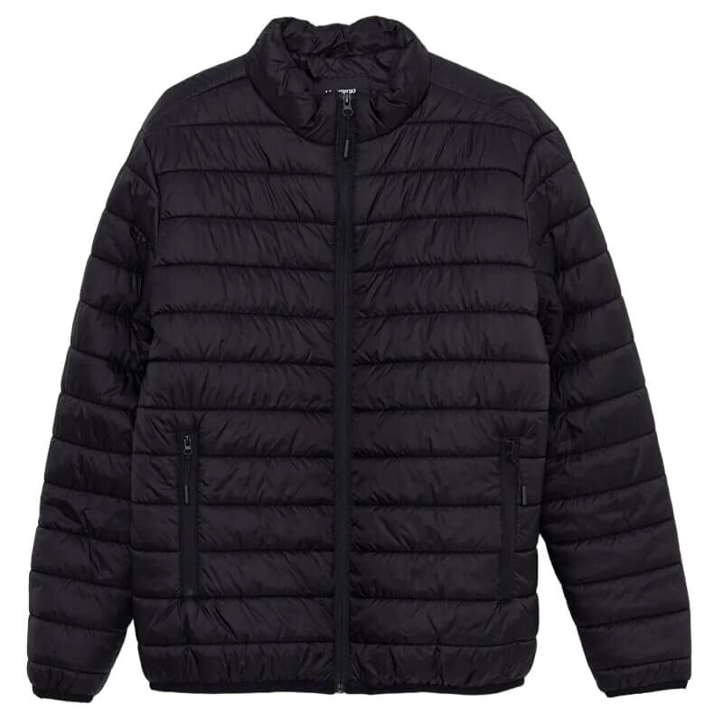 

Куртка LC Waikiki Classic Standard Pattern Upright Collar, черный