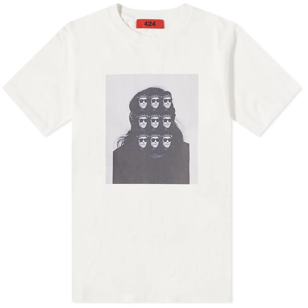 

Футболка 424 Guillermo Repeat Tee, Коричневый
