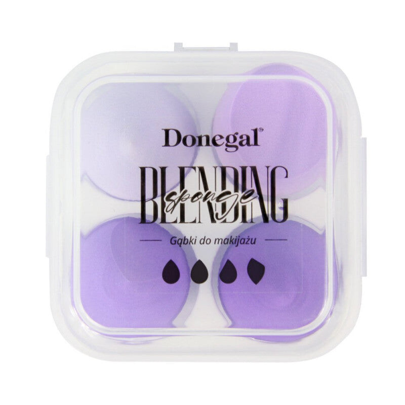 

Donegal Спонжи для макияжа Blending Sponge в футляре 4 шт. 4345