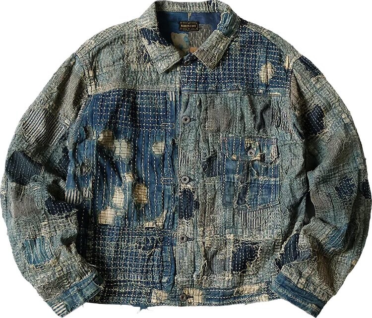 

Куртка Kapital Boro Spring 1st Jacket Indigo, синий