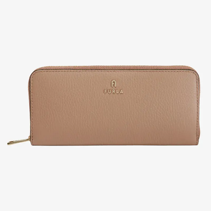 

Кошелек Furla Camelia Zip Around Xl, бежевый