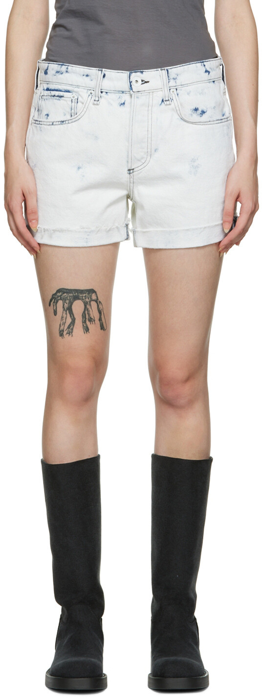 

Джинсовые шорты Off-White Rosa rag & bone