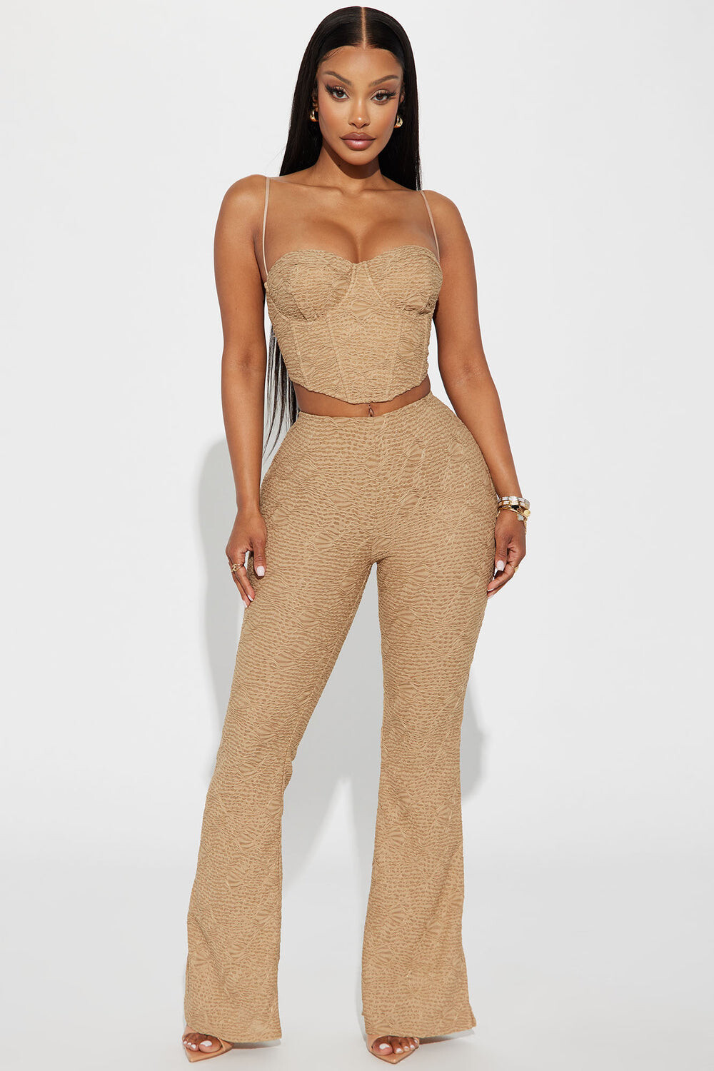 

Брюки Fashion Nova ST65245TP, мокко, Коричневый