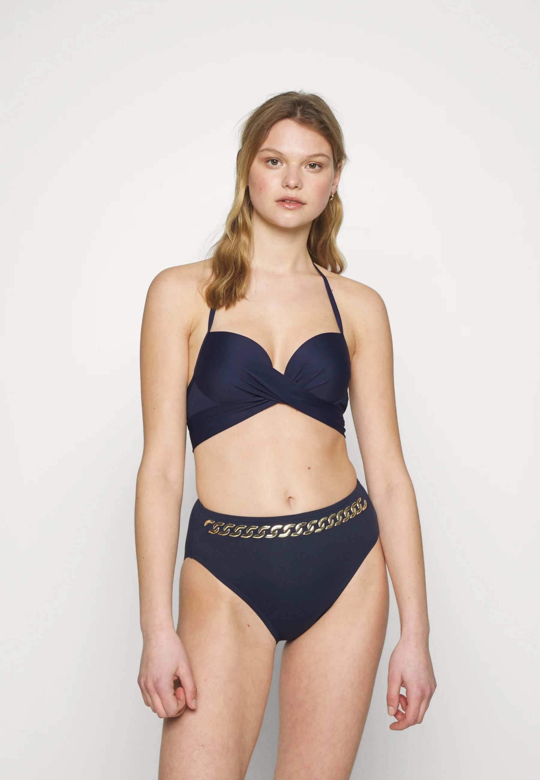 MICHAEL Michael Kors Bikini Chain High Waist