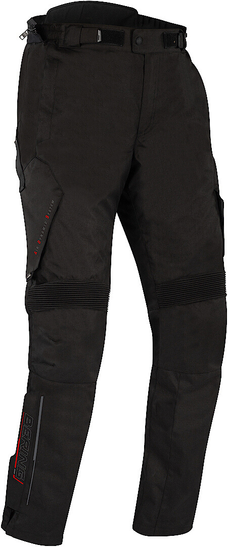 цена Мотоциклетные текстильные брюки Bering Nordkapp водонепроницаемые, черный