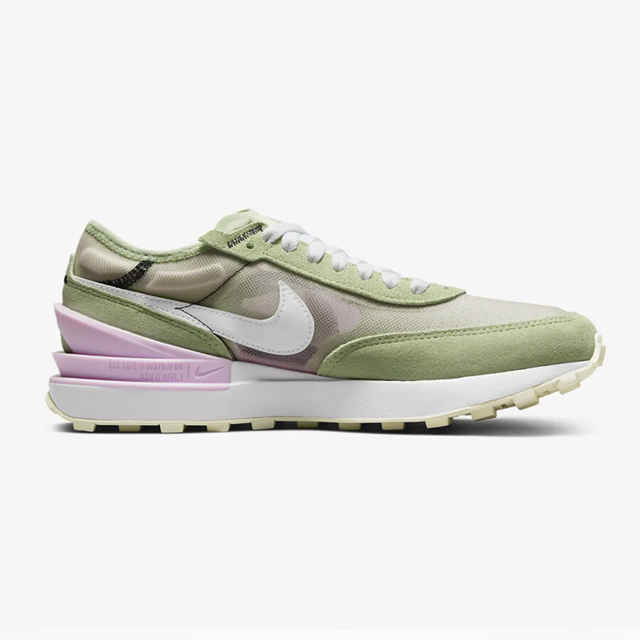 

Кроссовки Nike Waffle One GS, зеленый/розовый