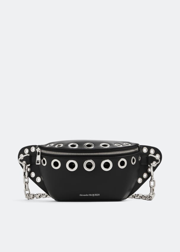 

Ремень ALEXANDER MCQUEEN Biker bumbag, черный