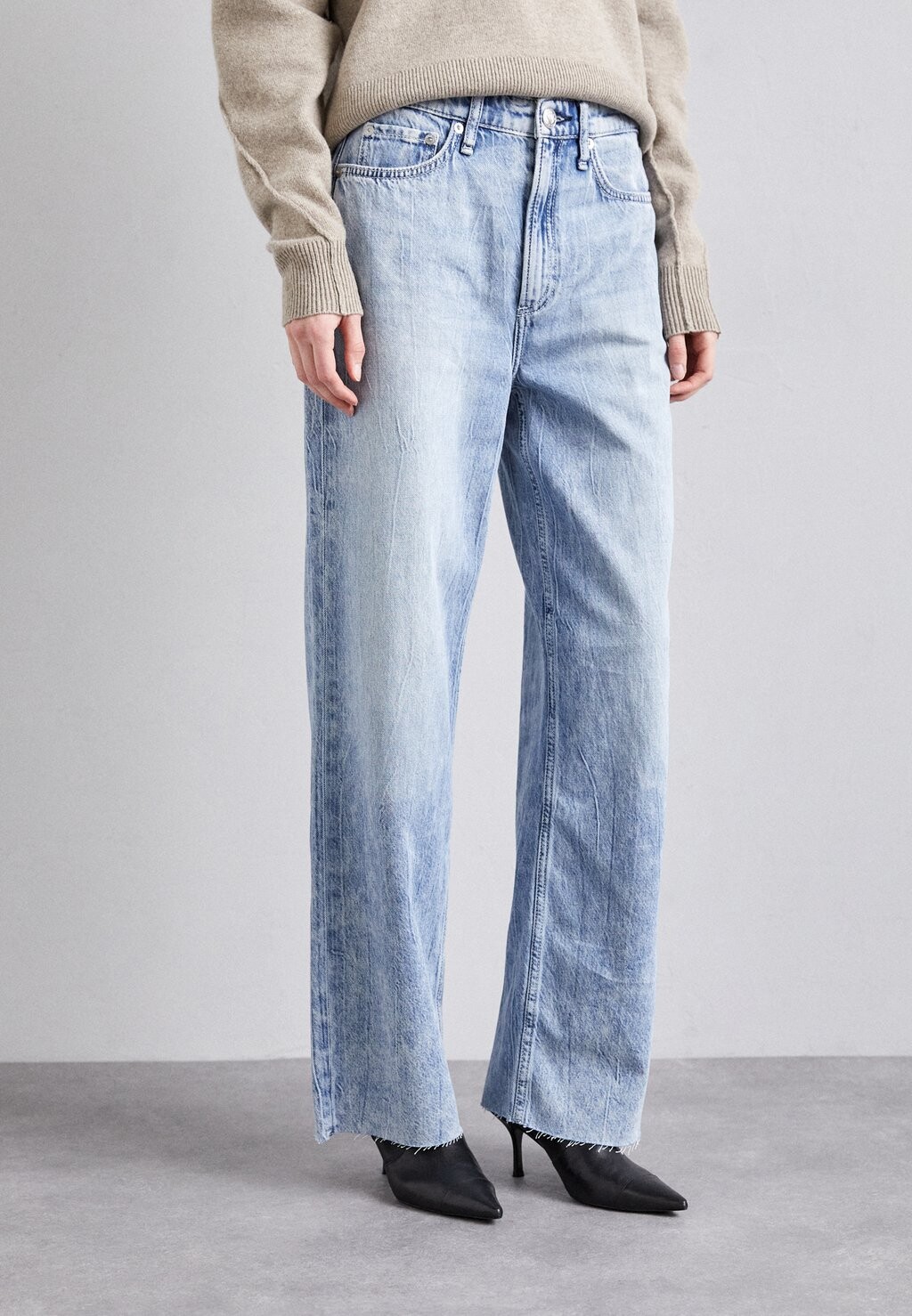 

Мешковатые джинсы Featherweight Logan rag & bone, цвет mira