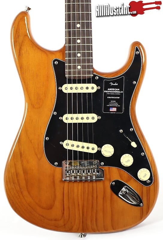 

Электрогитара Fender American Professional II Roasted Pine Stratocaster Strat 2022 - Natural American Professional II Roasted Pine Stratocaster Strat Electric Guitar