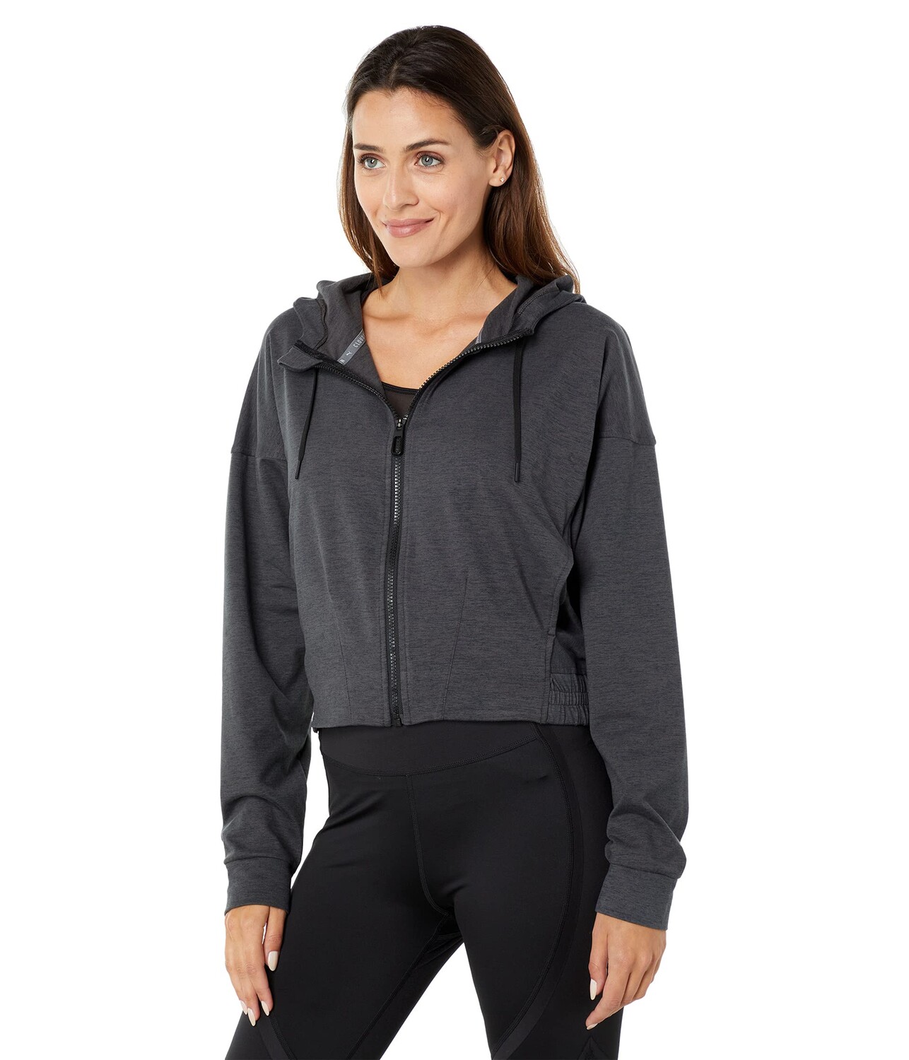 

Толстовка Puma Train Cloudspun Full Zip, темно-серый