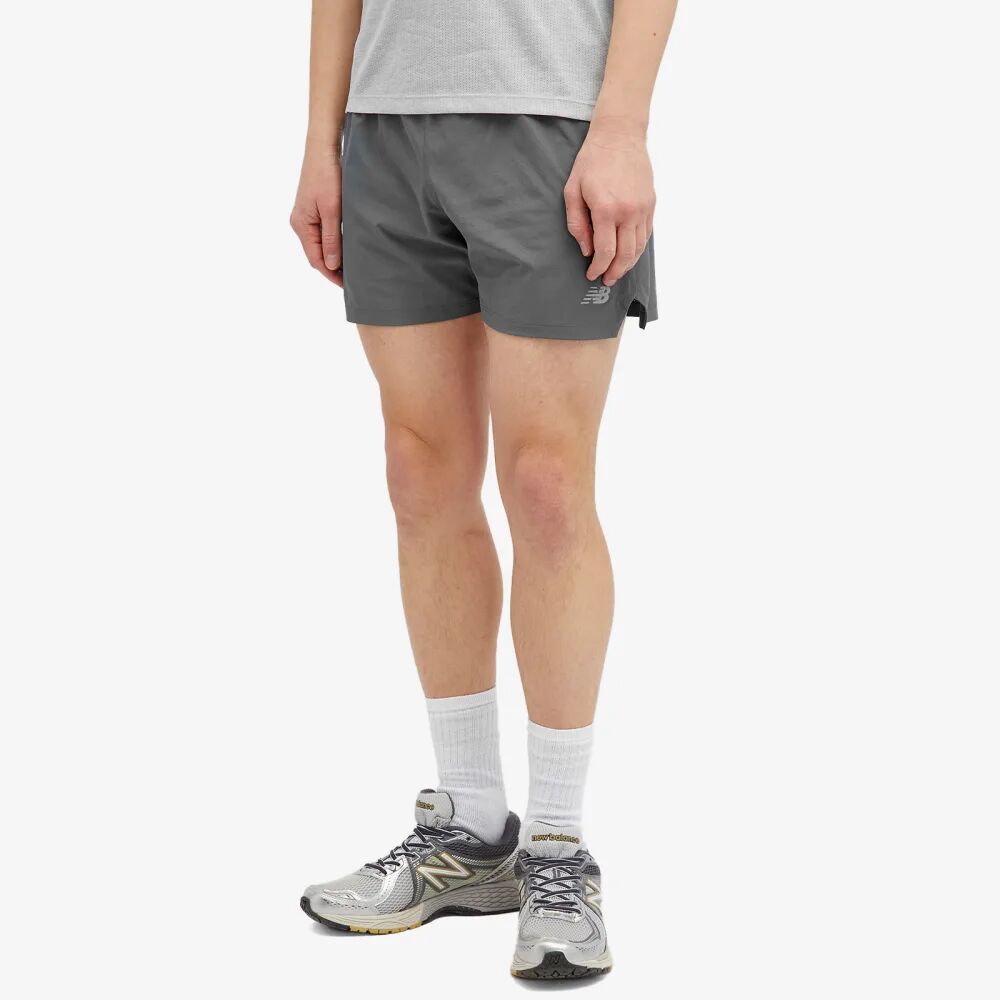 New Balance RC Бесшовные короткие шорты, серый