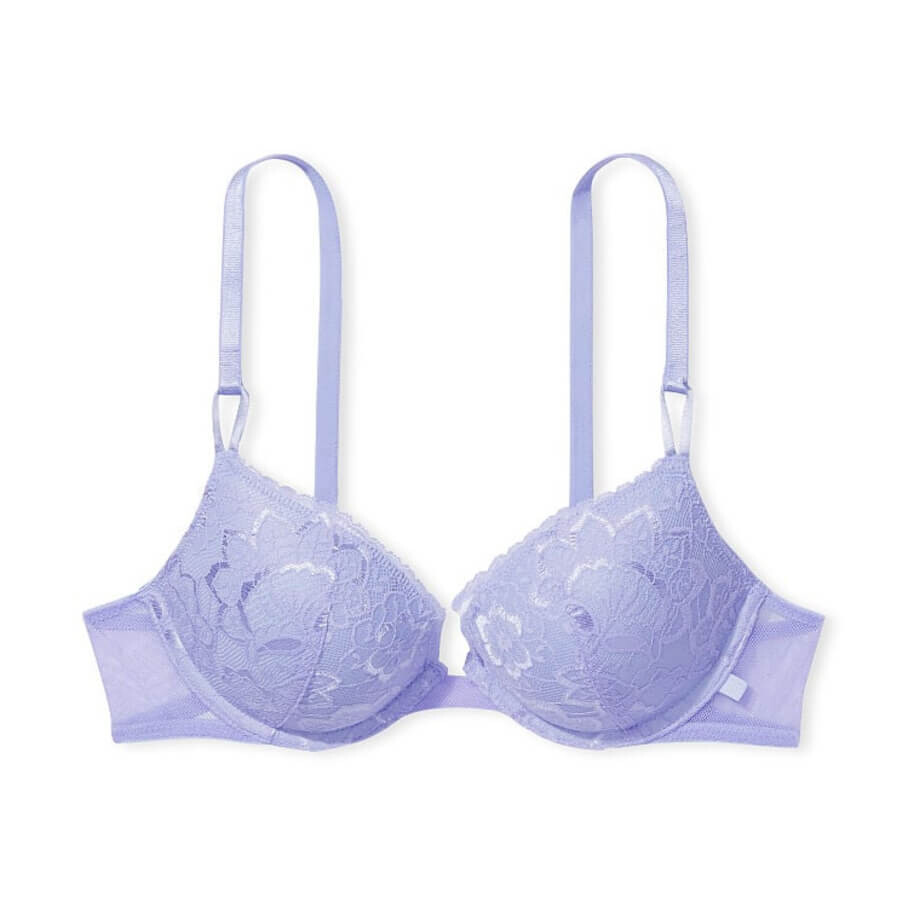 

Бюстгальтер на косточках Victoria's Secret Sexy Tee Lace Push-Up, сиреневый