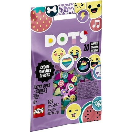 

Конструктор для творчества Lego 41908 Dots браслет со смайликом