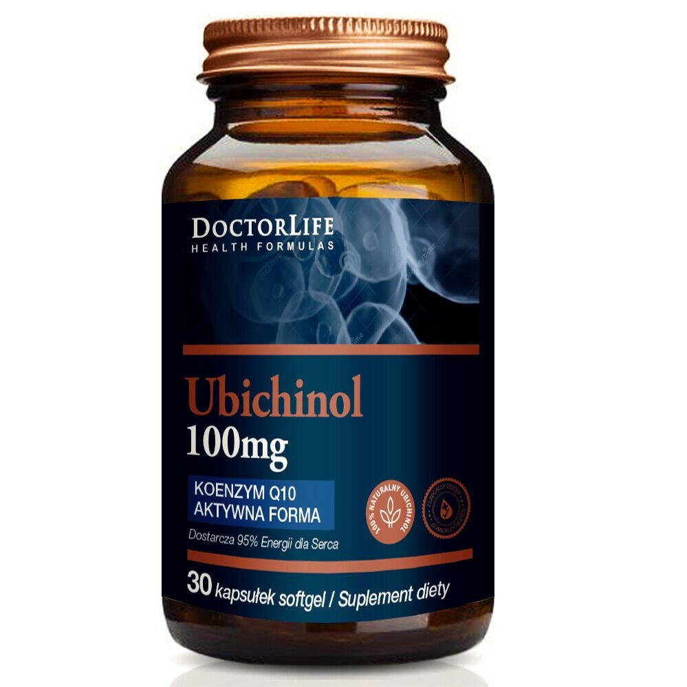 

Doctor Life Ubichinol БАД коэнзим Q10 активная форма 100мг, 30 капс./1 уп.