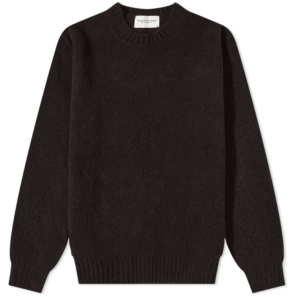 

Джемпер Country Of Origin Eskimo Fleece Crew Knit, Черный