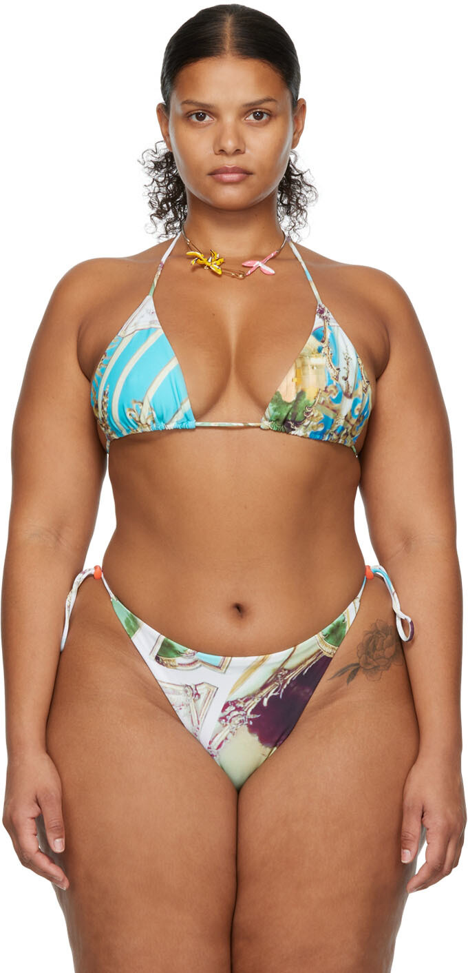 

Синий лиф бикини Paloma Elsesser Edition Kauai Miaou
