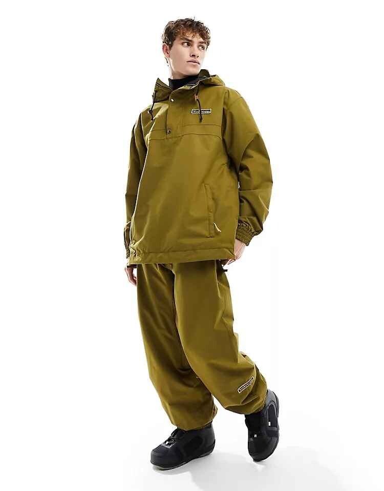 

Лыжная куртка Volcom Longo Pullover Ski, хаки