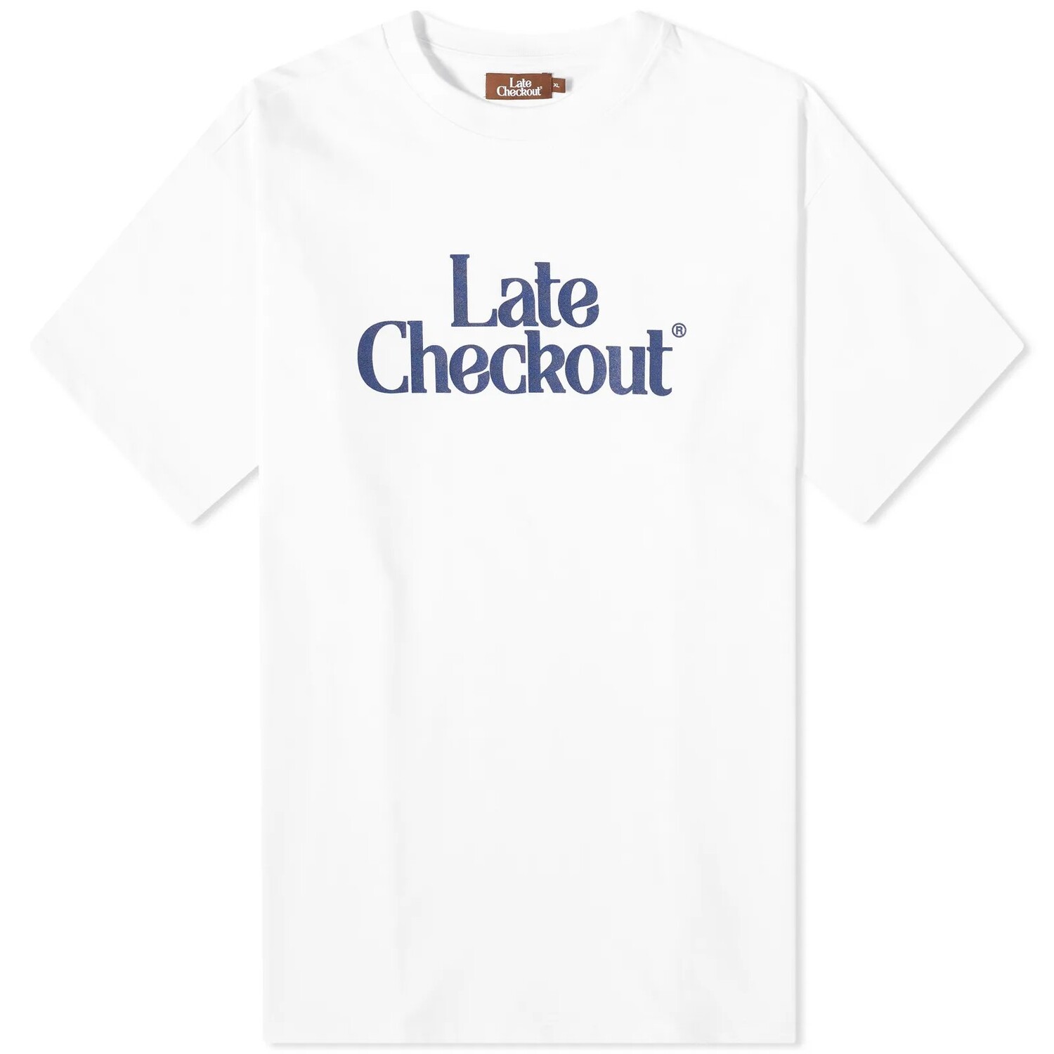 

Футболка Late Checkout Lc Logo Unisex, белый