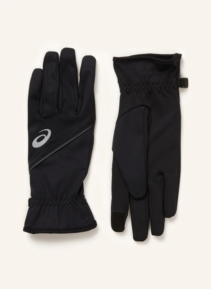 Мультиспортивные перчатки thermal gloves с функцией сенсорного экрана Asics, черный