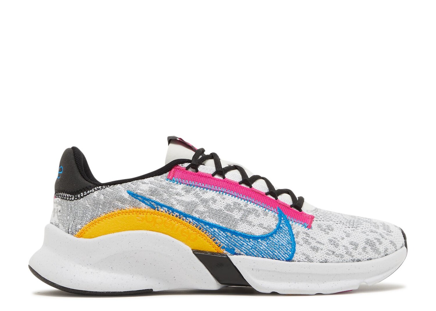 

Кроссовки Nike Superrep Go 3 Flyknit Next Nature 'Light Smoke Grey Photo Blue', серый